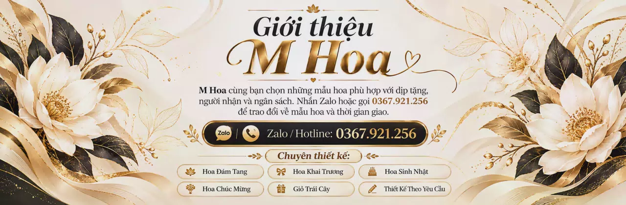 Ảnh bìa Shop hoa tươi Xã Trần Văn Thời Cà Mau - Thêm sắc hoa cho ngày vui